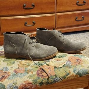 Franco Sarto gray booties size 7